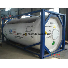 25000L 20FT Carbon Steel 12 Bar Pressure Tank Container for Refrigeration Gas R22, R134A